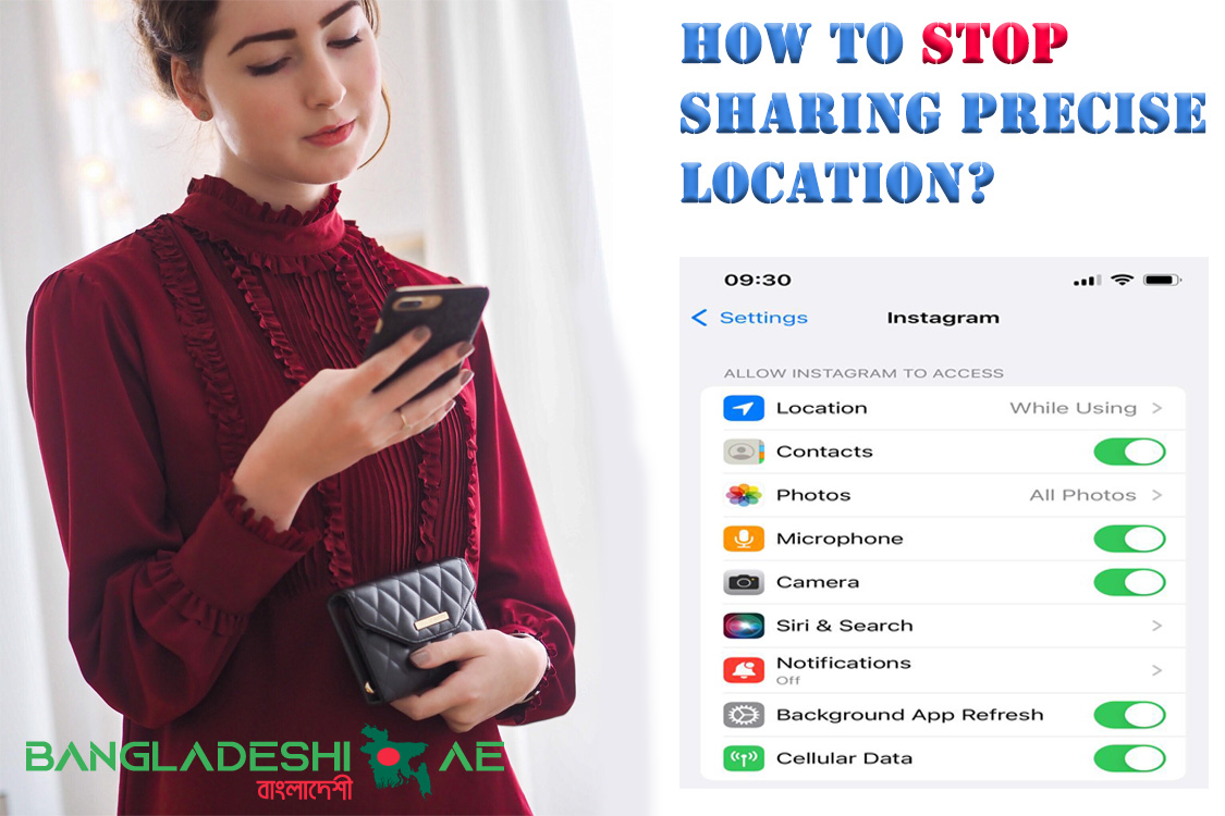 Stop sharing precise location